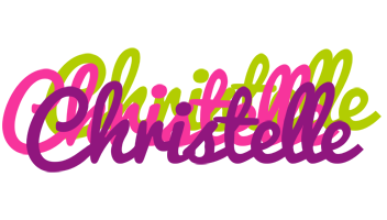 Christelle flowers logo