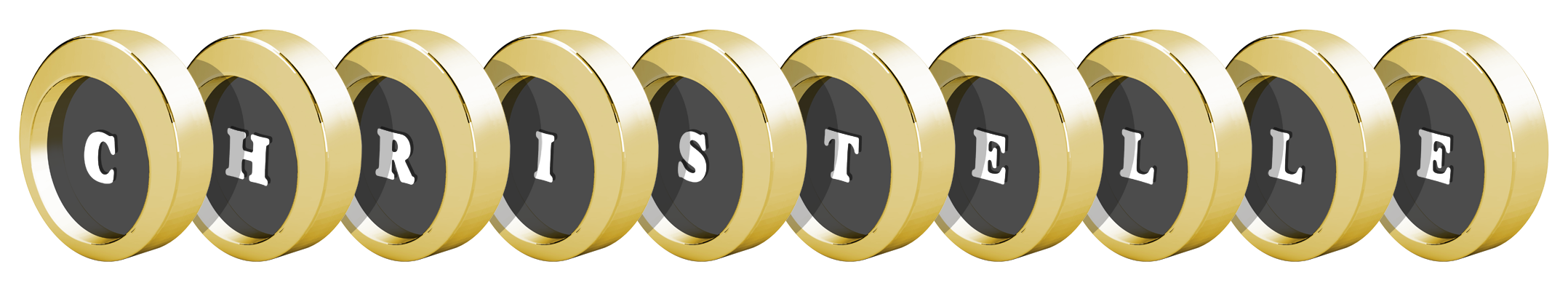 Christelle gold logo