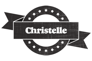 Christelle grunge logo