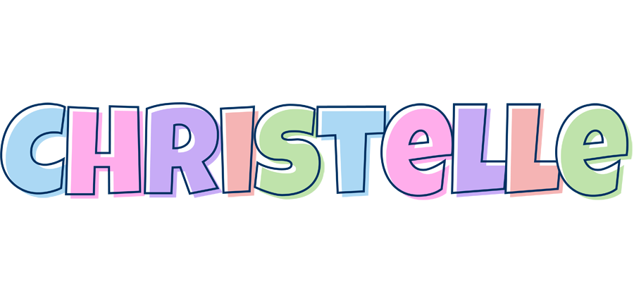 Christelle pastel logo