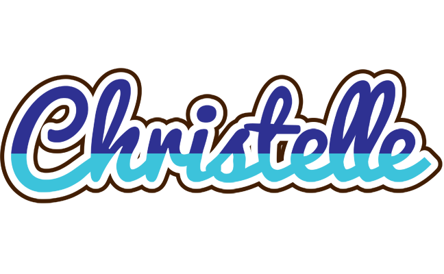 Christelle raining logo