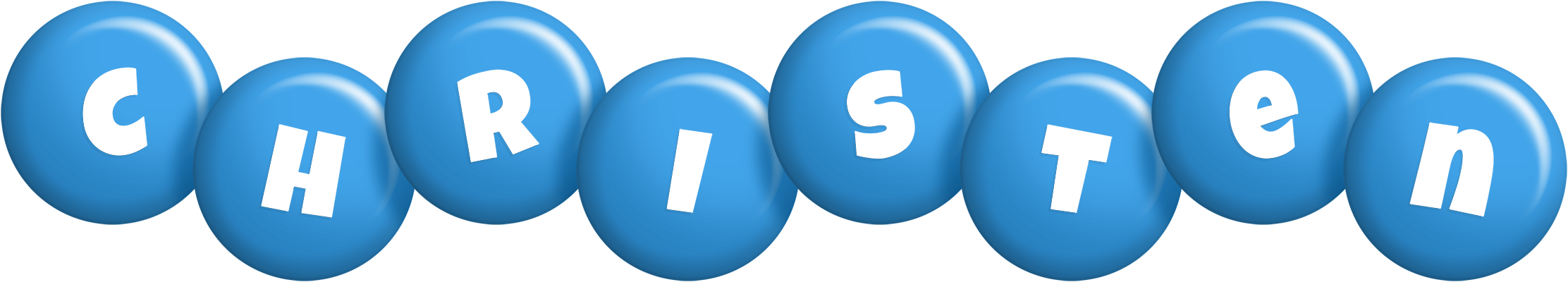 Christen candy-blue logo