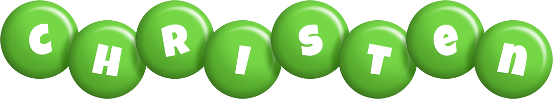 Christen candy-green logo