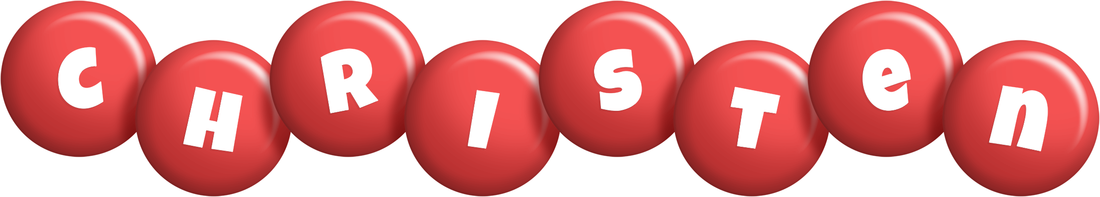 Christen candy-red logo
