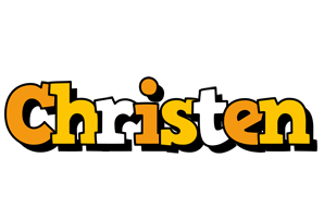 Christen cartoon logo