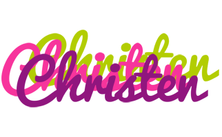 Christen flowers logo