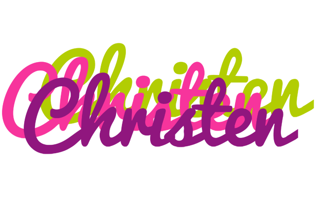 Christen flowers logo