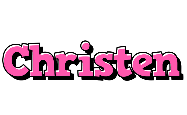 Christen girlish logo