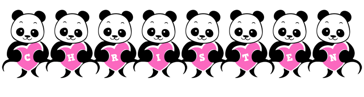 Christen love-panda logo