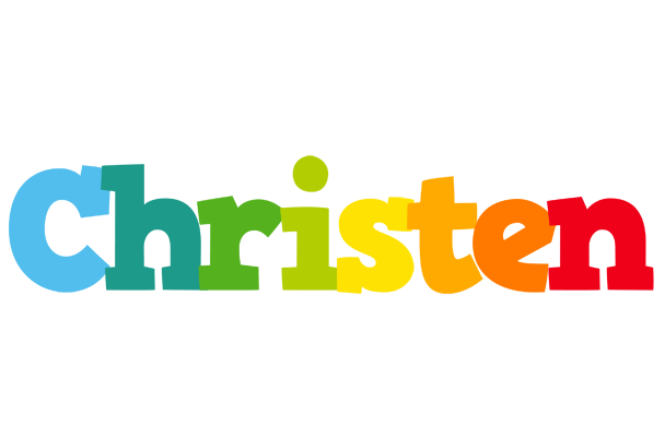 Christen rainbows logo