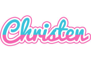 Christen woman logo