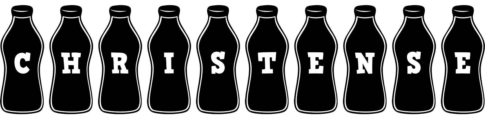 Christense bottle logo