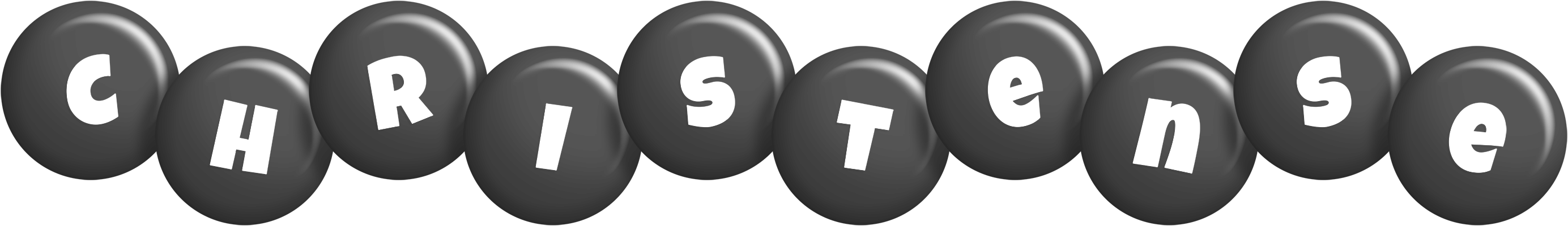 Christense candy-black logo