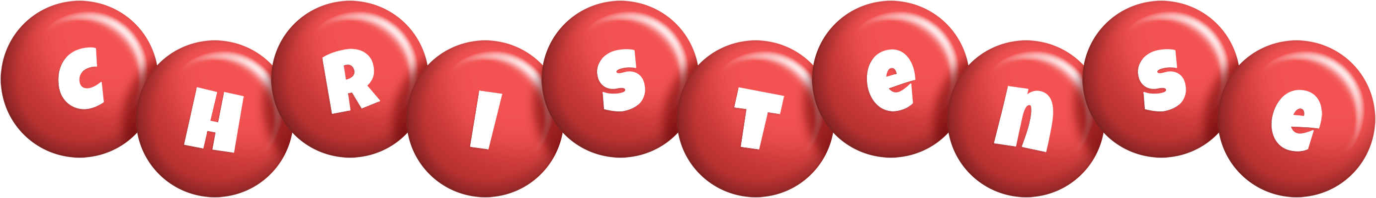 Christense candy-red logo