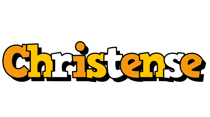Christense cartoon logo