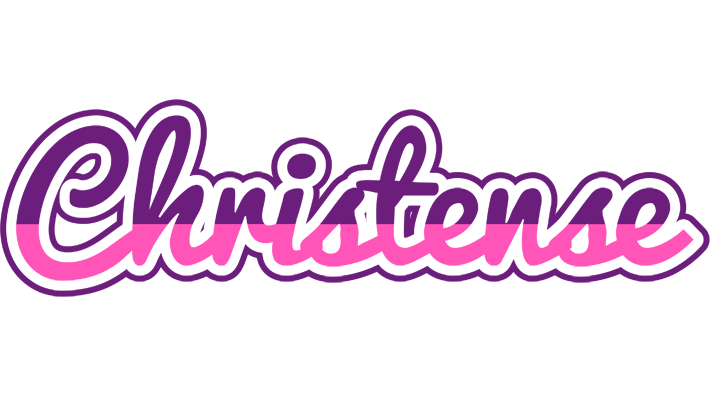 Christense cheerful logo