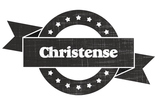 Christense grunge logo