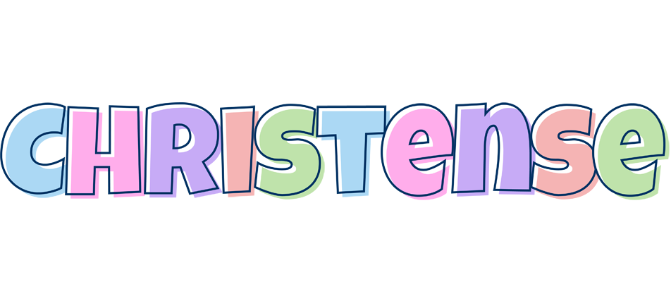 Christense pastel logo