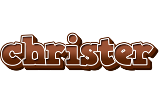 Christer brownie logo