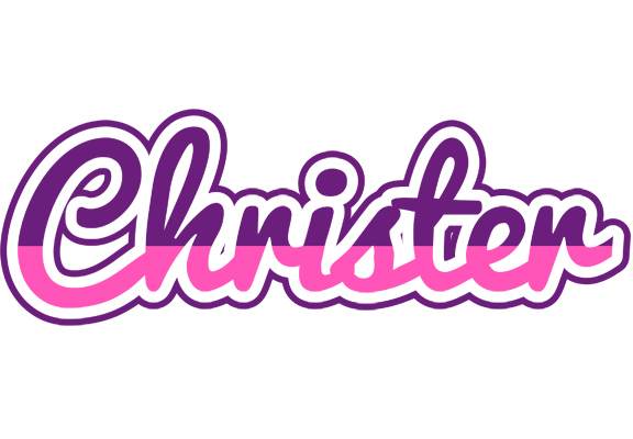 Christer cheerful logo