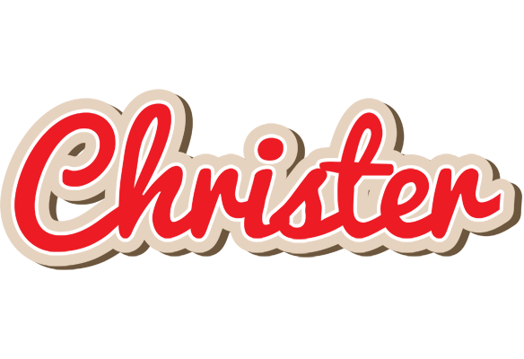 Christer chocolate logo