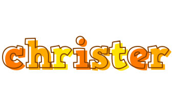 Christer desert logo