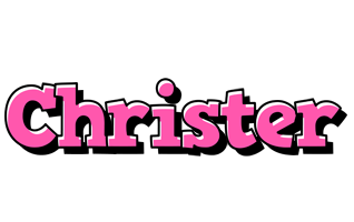 Christer girlish logo