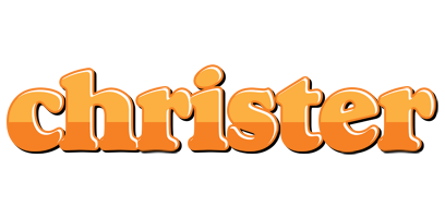 Christer orange logo