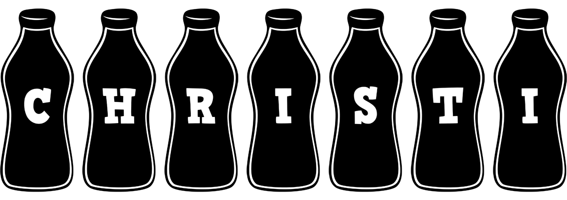 Christi bottle logo