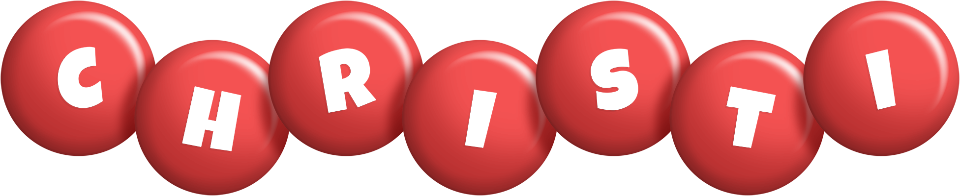 Christi candy-red logo