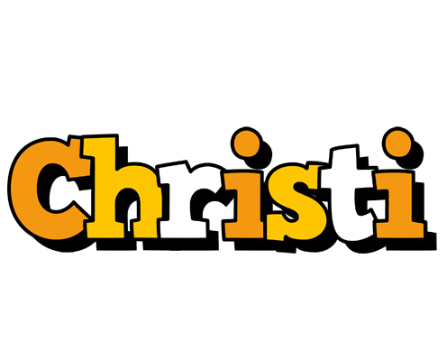 Christi cartoon logo