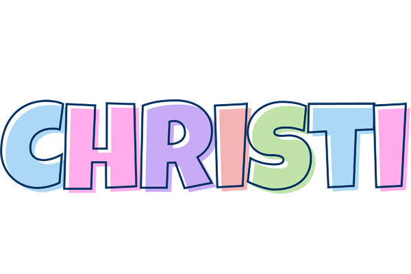 Christi pastel logo