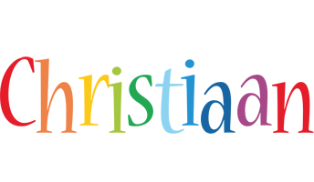 Christiaan birthday logo