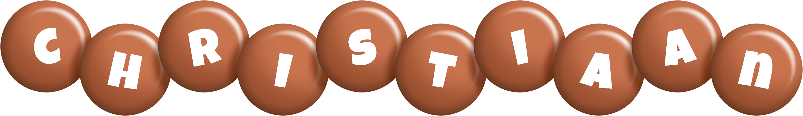 Christiaan candy-brown logo