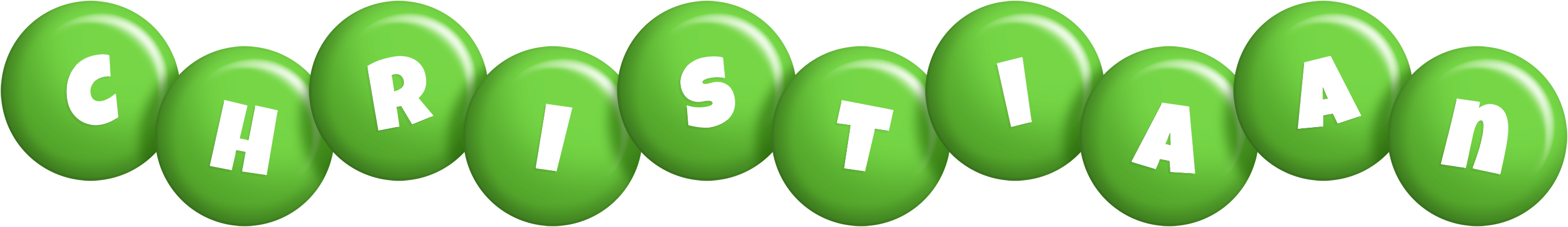 Christiaan candy-green logo