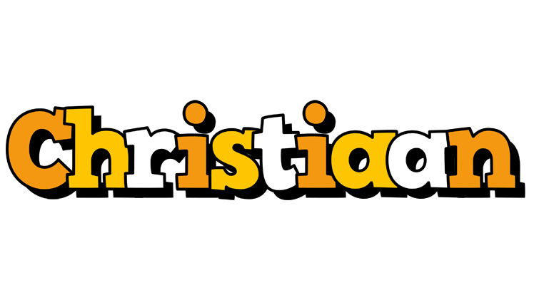 Christiaan cartoon logo