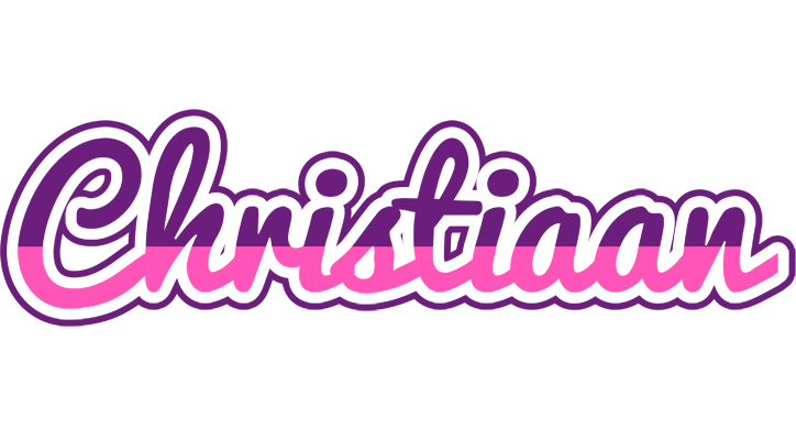 Christiaan cheerful logo