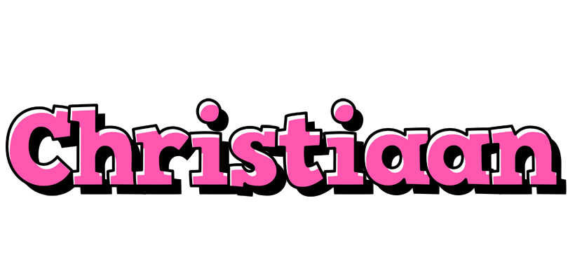 Christiaan girlish logo