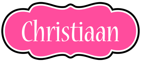 Christiaan invitation logo