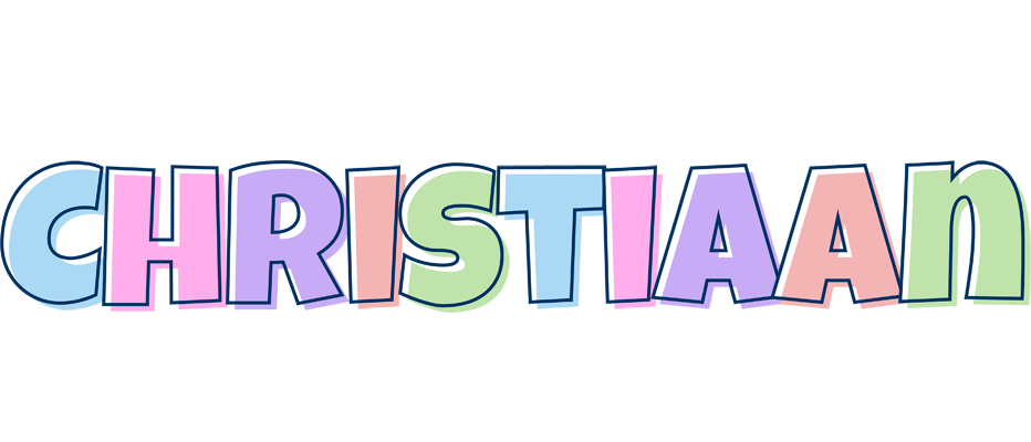 Christiaan pastel logo