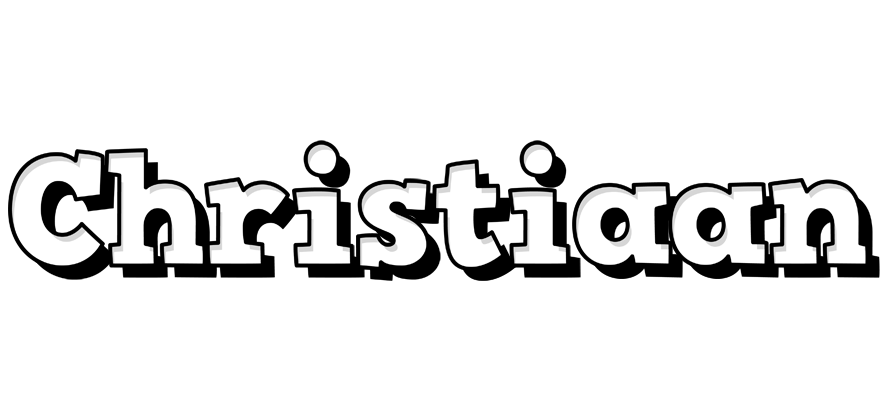 Christiaan snowing logo