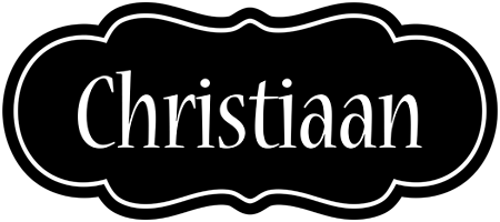 Christiaan welcome logo