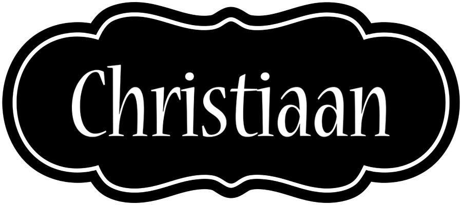 Christiaan welcome logo