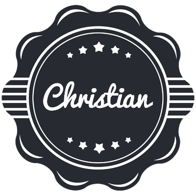 Christian badge logo