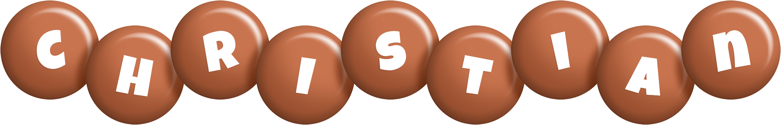 Christian candy-brown logo