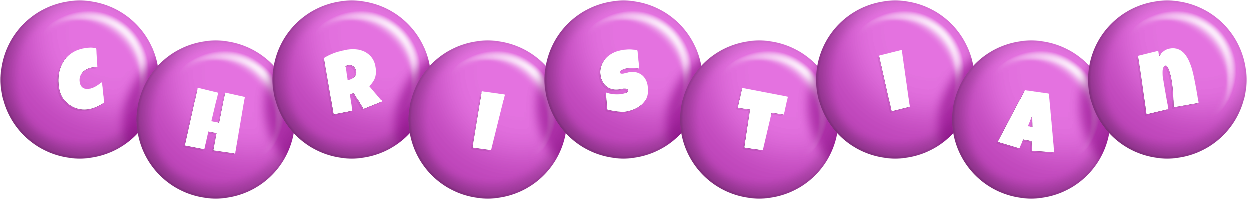 Christian candy-purple logo