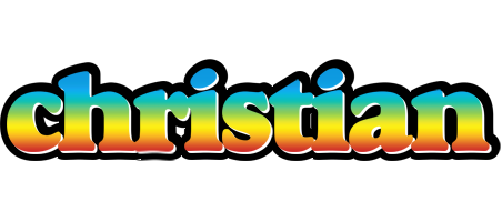 Christian color logo