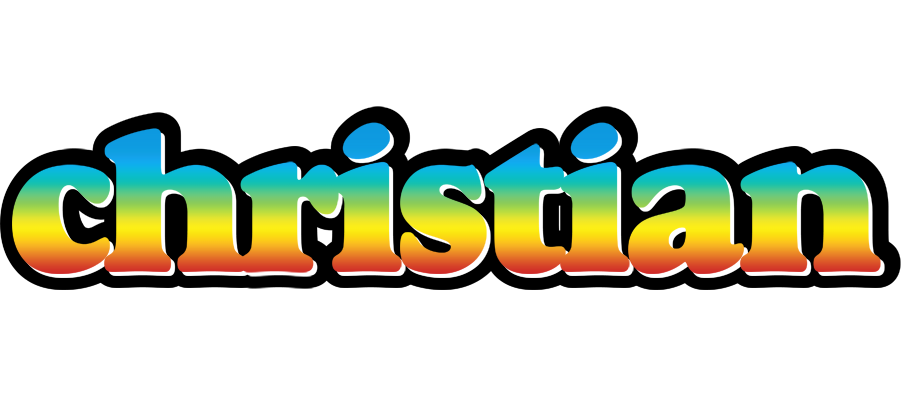 Christian color logo