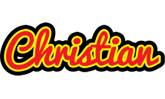 Christian fireman logo