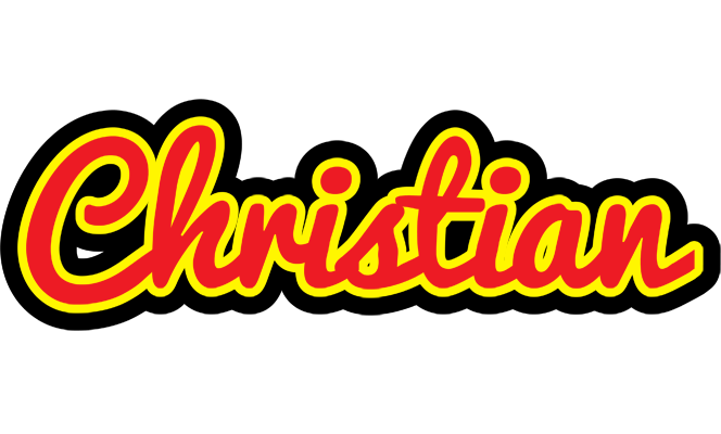 Christian fireman logo